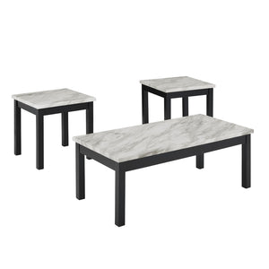 New Classic Furniture Celeste 3 Pc Occasional Set (2 End Tables & Lift Top Cocktail Table) T400-3P