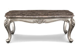 New Classic Furniture Marguerite Cocktail Table with Black Marbled Top T524-10