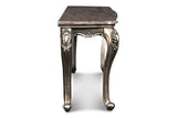 New Classic Furniture Marguerite Console Table with Black Marbled Top T524-30