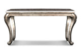 New Classic Furniture Marguerite Console Table with Black Marbled Top T524-30