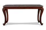 New Classic Furniture Constantine Console Table with Taupe Gray Top Cherry T532-30