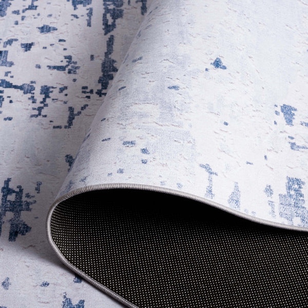 Safavieh Tacoma 864 M/W S/R Power Loomed Contemporary Rug Grey / Navy 9' x 12'