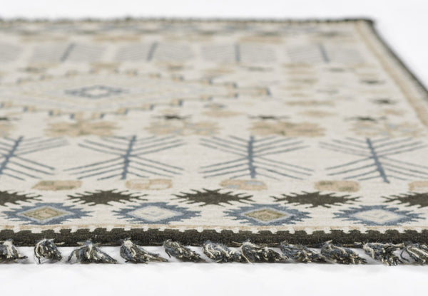 Momeni Tahoe TA-04 Hand Tufted Transitional Southwestern Indoor Area Rug Ivory 9' x 12' TAHOETA-04IVY90C0