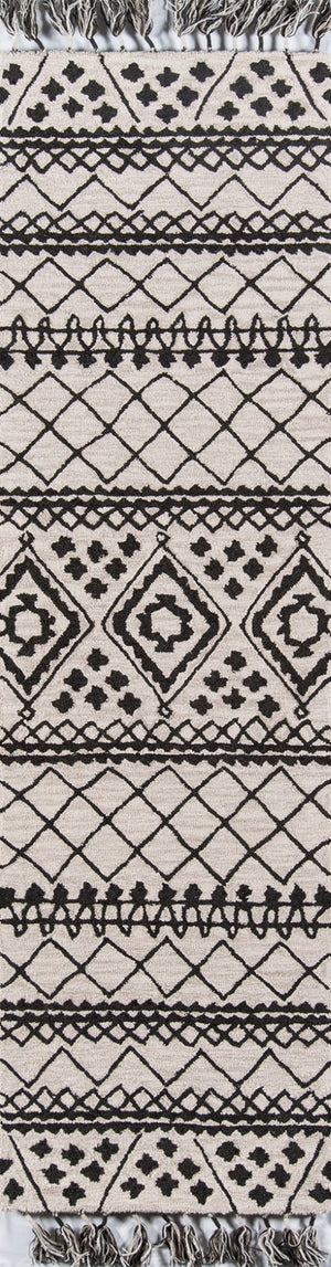 Momeni Tahoe TA-05 Hand Tufted Transitional Southwestern Indoor Area Rug Grey 9' x 12' TAHOETA-05GRY90C0