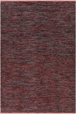 Chandra Rugs Tanya 100% Cotton Hand-Woven Flatweave Cotton Rug Red/Beige 9' x 13'