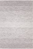 Chandra Rugs Tanya 100% Cotton Hand-Woven Flatweave Cotton Rug Black/White 9' x 13'