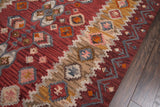 Momeni Tangier TAN-1 Hand Tufted Traditional Oriental Indoor Area Rug Red 9'6" x 13'6" TANGITAN-1RED96D6