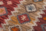 Momeni Tangier TAN-1 Hand Tufted Traditional Oriental Indoor Area Rug Red 9'6" x 13'6" TANGITAN-1RED96D6
