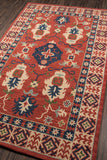 Momeni Tangier TAN-3 Hand Tufted Traditional Oriental Indoor Area Rug Red 9'6" x 13'6" TANGITAN-3RED96D6