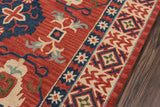 Momeni Tangier TAN-3 Hand Tufted Traditional Oriental Indoor Area Rug Red 9'6" x 13'6" TANGITAN-3RED96D6