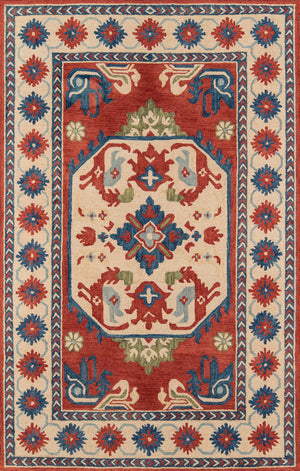 Momeni Tangier TAN-4 Hand Tufted Traditional Oriental Indoor Area Rug Ivory 9'6" x 13'6" TANGITAN-4IVY96D6