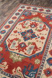 Momeni Tangier TAN-4 Hand Tufted Traditional Oriental Indoor Area Rug Ivory 9'6" x 13'6" TANGITAN-4IVY96D6