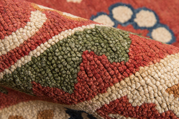 Momeni Tangier TAN-8 Hand Tufted Traditional Oriental Indoor Area Rug Ivory 9'6" x 13'6" TANGITAN-8IVY96D6