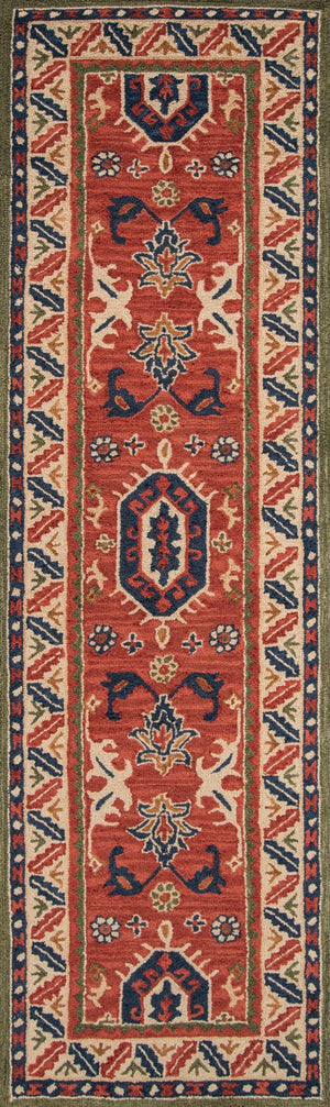 Momeni Tangier TAN-8 Hand Tufted Traditional Oriental Indoor Area Rug Ivory 9'6" x 13'6" TANGITAN-8IVY96D6