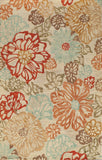 Tangier TAN11 Hand Tufted Casual Floral Indoor Area Rug