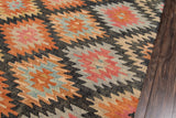 Momeni Tangier TAN19 Hand Tufted Transitional Geometric Indoor Area Rug Black 9'6" x 13'6" TANGITAN19BLK96D6