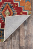 Momeni Tangier TAN23 Hand Tufted Transitional Geometric Indoor Area Rug Multi 9'6" x 13'6" TANGITAN23MTI96D6