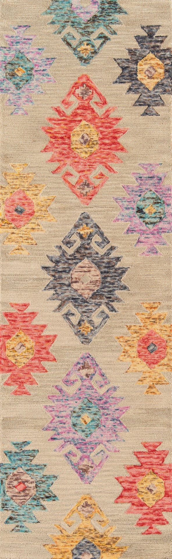 Momeni Tangier TAN31 Hand Tufted Traditional Oriental Indoor Area Rug Beige 9'6" x 13'6" TANGITAN31BGE96D6