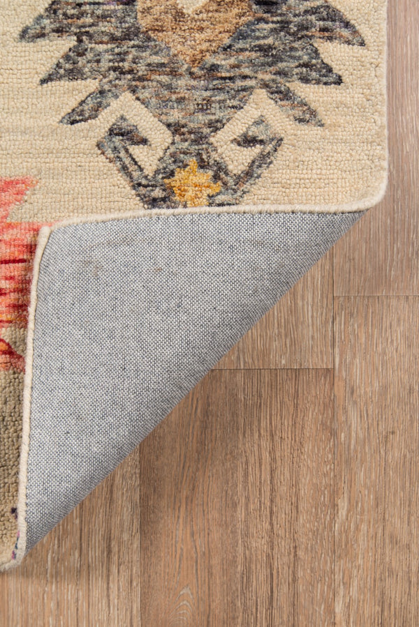 Momeni Tangier TAN31 Hand Tufted Traditional Oriental Indoor Area Rug Beige 9'6" x 13'6" TANGITAN31BGE96D6