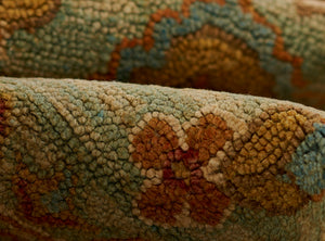 Momeni Tangier TAN35 Hand Tufted Traditional Oriental Indoor Area Rug Blue 9'6" x 13'6" TANGITAN35BLU96D6