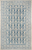 Momeni Tangier TAN38 Hand Tufted Traditional Geometric Indoor Area Rug Blue 9'6" x 13'6" TANGITAN38BLU96D6