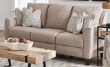 Southern Motion Happy Note 634-62P Transitional  Power Headrest Reclining Sofa with USB Charging 634-62P 115-15 446-09