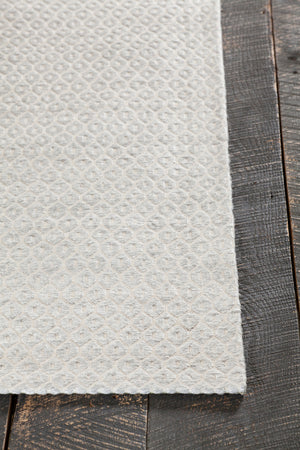 Chandra Rugs Tasha 100% Viscose Hand-Woven Contemporary Rug Grey 7'9 x 10'6