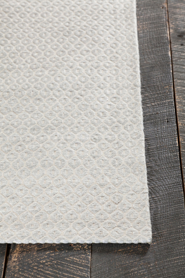 Chandra Rugs Tasha 100% Viscose Hand-Woven Contemporary Rug Grey 7'9 x 10'6