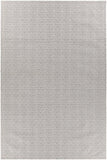 Chandra Rugs Tasha 100% Viscose Hand-Woven Contemporary Rug Grey 7'9 x 10'6