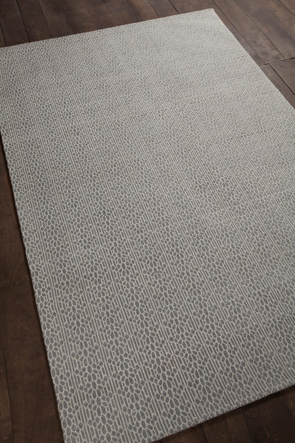 Chandra Rugs Tasha 100% Viscose Hand-Woven Contemporary Rug Grey 7'9 x 10'6