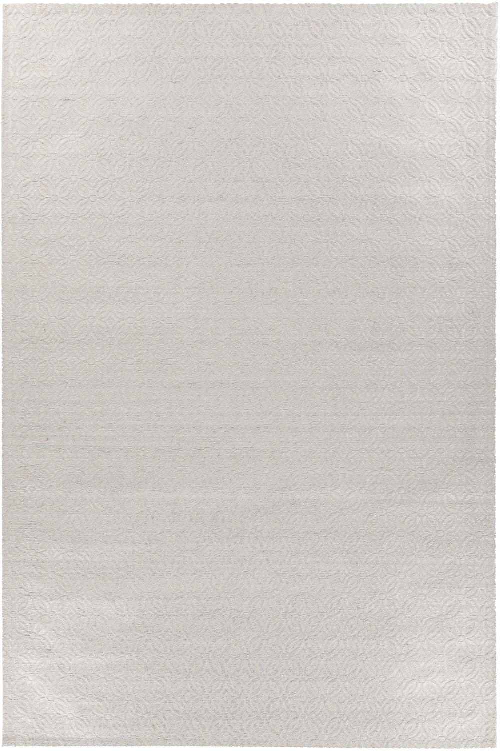 Chandra Rugs Tasha 100% Viscose Hand-Woven Contemporary Rug Grey 7'9 x 10'6