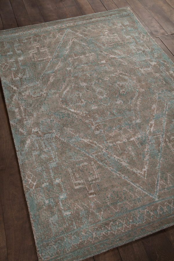 Chandra Rugs Tayla 100% Wool Hand-Tufted Traditional Rug Beige/White/Charcoal 9' x 13'