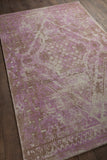 Chandra Rugs Tayla 100% Wool Hand-Tufted Traditional Rug Pink/Brown/Beige 9' x 13'