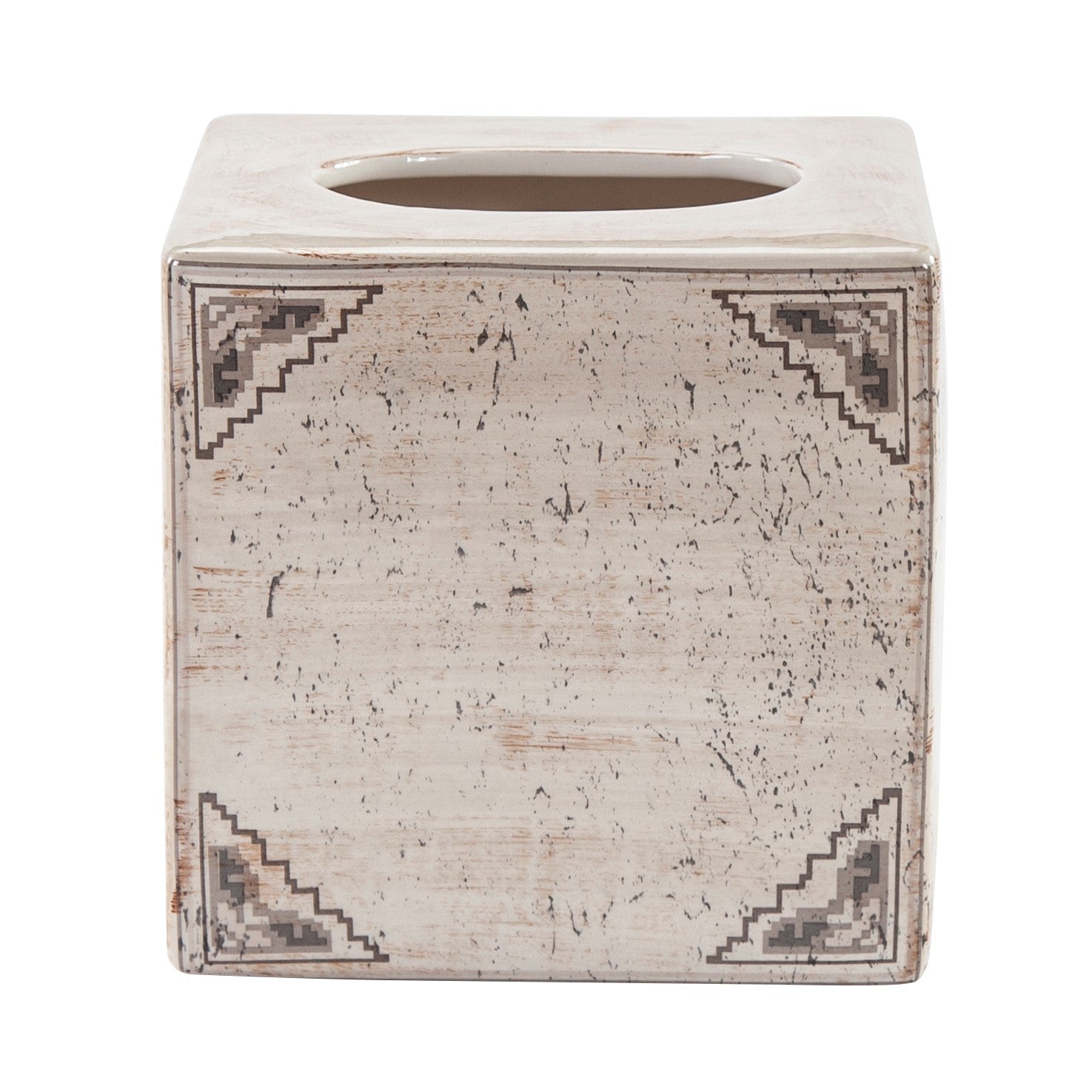 Dakota Ceramic Tissue Box Cover