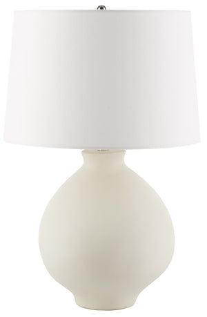 Safavieh Costa, 25.5 Inch, White, Ceramic Table Lamp​ White Ceramic TBL2009A