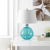 Rasby 27-Inch H Glass Table Lamp