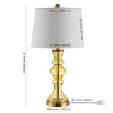 Safavieh Jaiden Table Lamp Amber TBL4204B