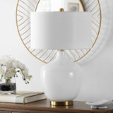 Eugenie Glass Table Lamp