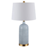 Safavieh Stark Glass Table Lamp in Blue TBL4303A