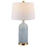 Safavieh Stark Glass Table Lamp in Blue TBL4303A
