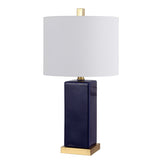 Safavieh Wendi Ceramic Table Lamp in Navy Blue TBL4305A