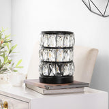 Safavieh Alva Acrylic Table Lamp in Black TBL4312A