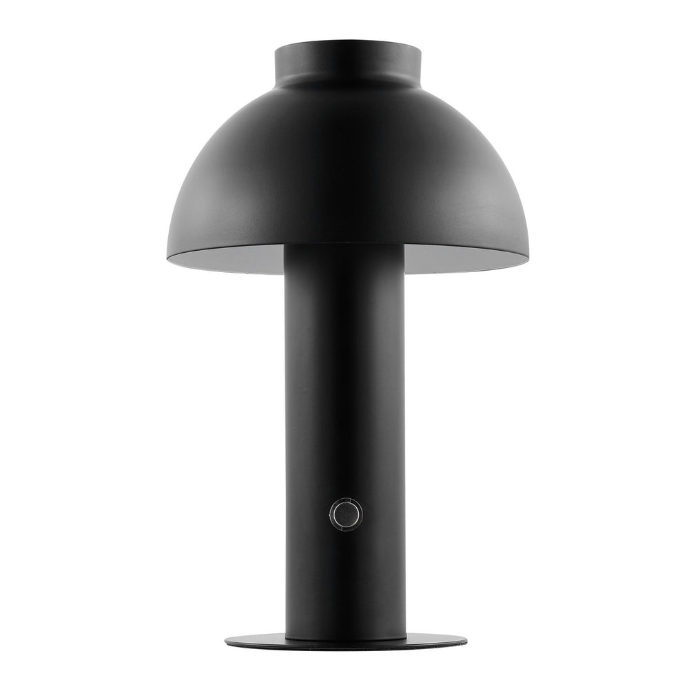 Safavieh Niara, 11.5 Inch, Black, Iron, Rechargeable Led Table Lamp​ Black Metal TBL4315B