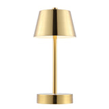Laita, 11 Inch, Brass, Iron, Rechargeable Led Table Lamp