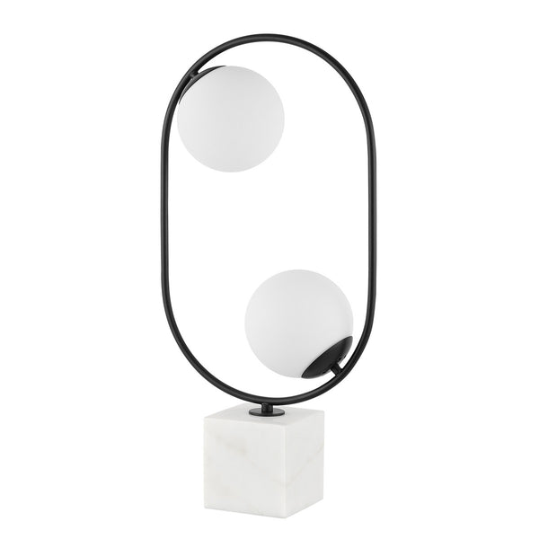 Safavieh Imrie Table Lamp White/Black Metal TBL4318A