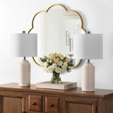 Safavieh Rhett Ceramic Table Lamp in Ivory - Set of 2 TBL4334A-SET2