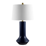 Safavieh Wells Ceramic Table Lamp in Navy Blue TBL4349A