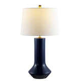 Safavieh Wells Ceramic Table Lamp in Navy Blue TBL4349A