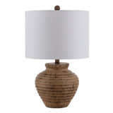 Safavieh Kamryn Resin Table Lamp in Brown TBL4351A