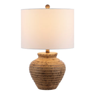 Safavieh Kamryn Resin Table Lamp in Brown TBL4351A